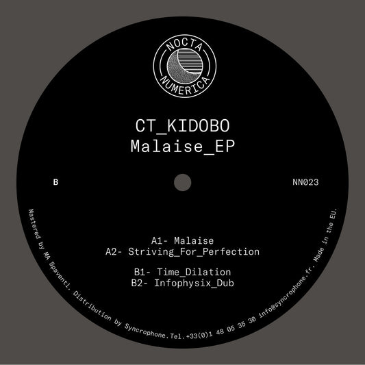 CT Kidobo - Malaise EP