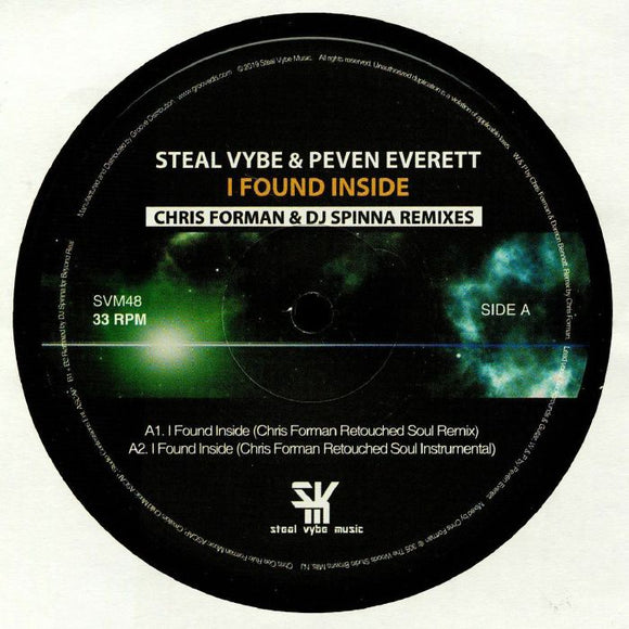 Peven Everett - I Found Inside Remixes