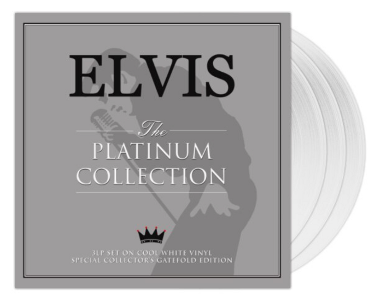 ELVIS PRESLEY - THE PLATINUM COLLECTION (3LP WHITE VINYL)