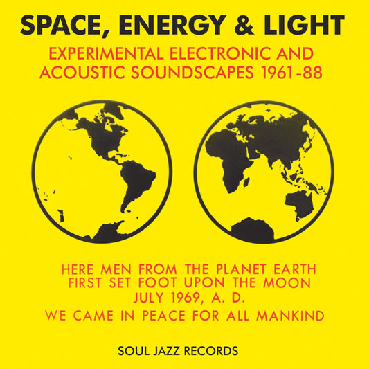 VA / Soul Jazz Records Presents - Space, Energy & Light: Experimental Electronic And Acoustic Soundscapes 1961-88 [yellow coloured edtition]