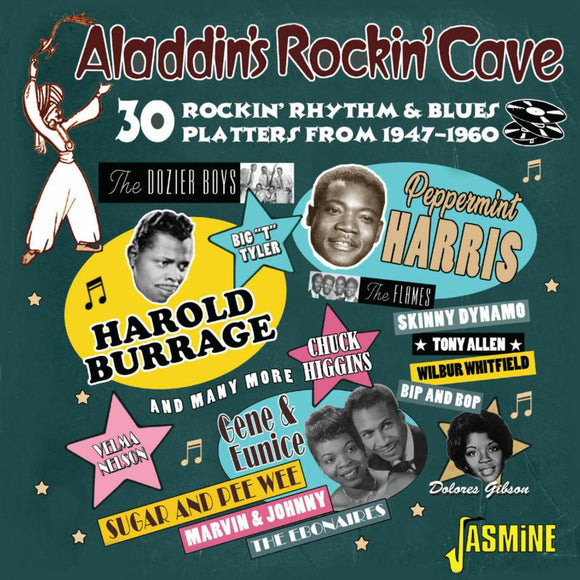Various Artists - Aladdin's Rockin' Cave - 30 Rockin' Rhythm & Blues Platters from Aladdin Records 1947-1960 [CD]