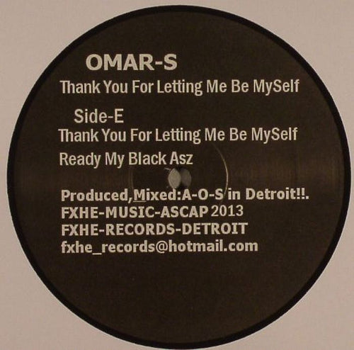 Omar S - Thank You For Letting Me Be Myself Part 2