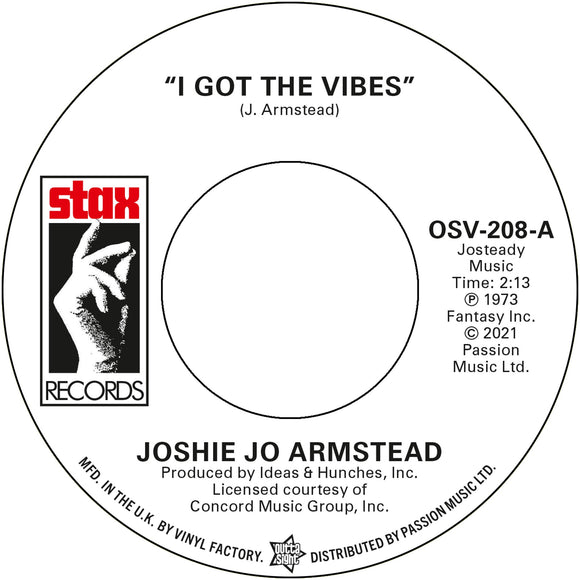 JOSHIE JO ARMSTEAD / CARLA THOMAS - I Got The Vibes