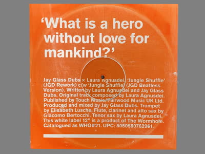 Jay Glass Dubs & Laura Agnusdei - Jungle Shuffle [Orange Vinyl]