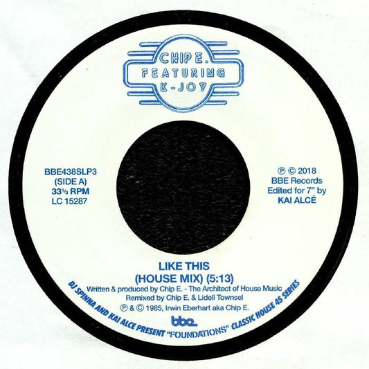 CHIP E. FEAT K-JOY - Like This