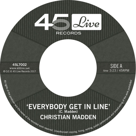 Christian Madden - Everybody Get in Line