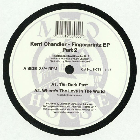 KERRI CHANDLER - FINGER PRINTZ EP 2