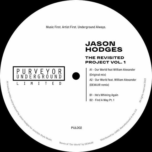 Jason HODGES - The Revisited Project Vol 1 (incl Demuir remix)