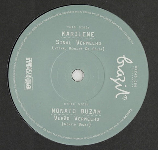 MARILENE / NONATO BUZAR - SINAL VERMELHEO/VERAO VERMELHO