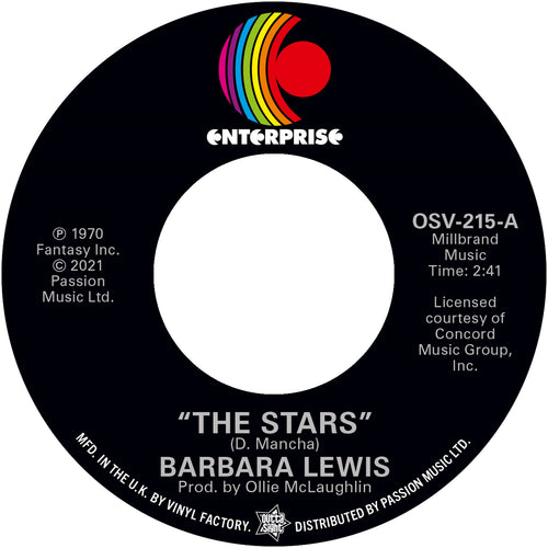 BARBARA LEWIS - The Stars / How Can I Tell