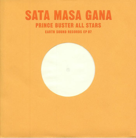 Prince Buster All Stars - Sata Masa Gana / Drums Drums (Cool Operator) (10 Inch Red Vinyl)