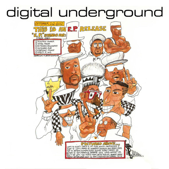 DIGITAL UNDERGROUND - THIS IS AN E.P. RELEASE