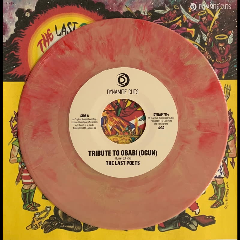 The Last Poets - Tribute to Obabi [Marble red vinyl]