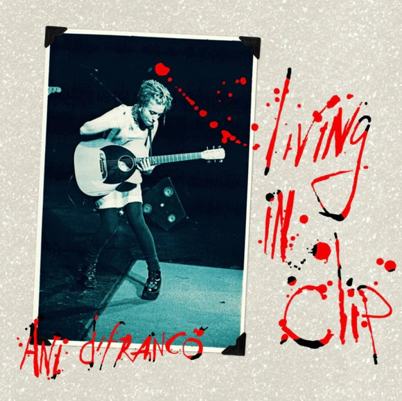 Ani DiFranco - Living in Clip [Blue Swirl Vinyl]
