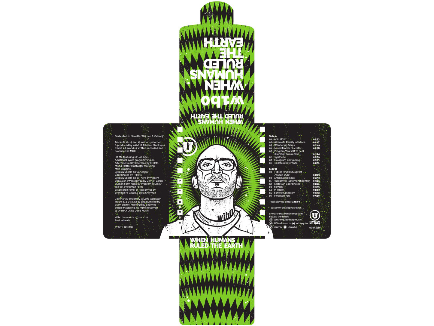 w1b0 - When Humans Ruled The Earth [Cassette]