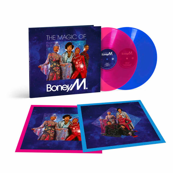 BONEY M - THE MAGIC OF BONEY M [Translucent Pink & Translucent Blue]