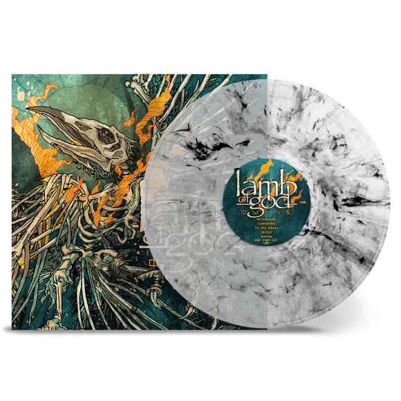 Lamb Of God - Omens (Marbled Crystal Clear, Silver & Black in Gatefold)