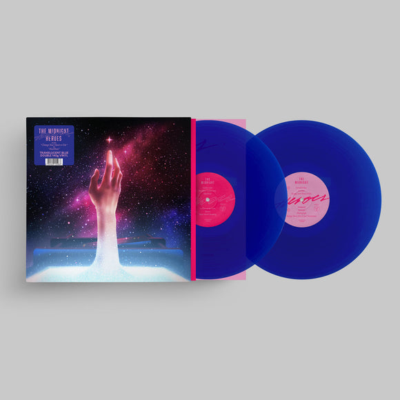 The Midnight - Heroes [Translucent Blue coloured vinyl 2LP]