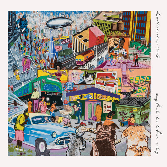 Dominic Voz - Right To The City [Pale Blue Sparkle Vinyl]