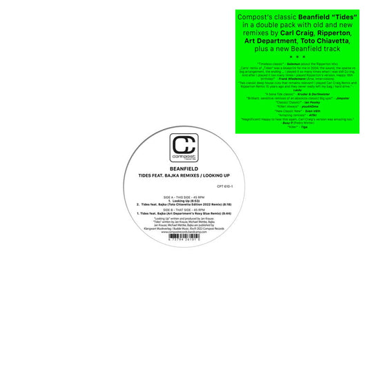 Beanfield - Tides Remixes (Carl Craig, Ripperton, Art Department)