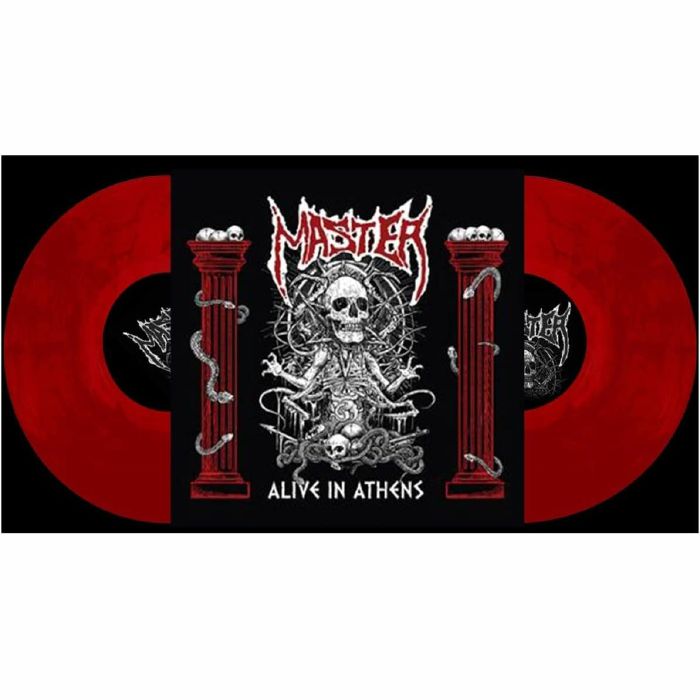 Master - Alive In Athens [Clear Smoke Red Vinyl]