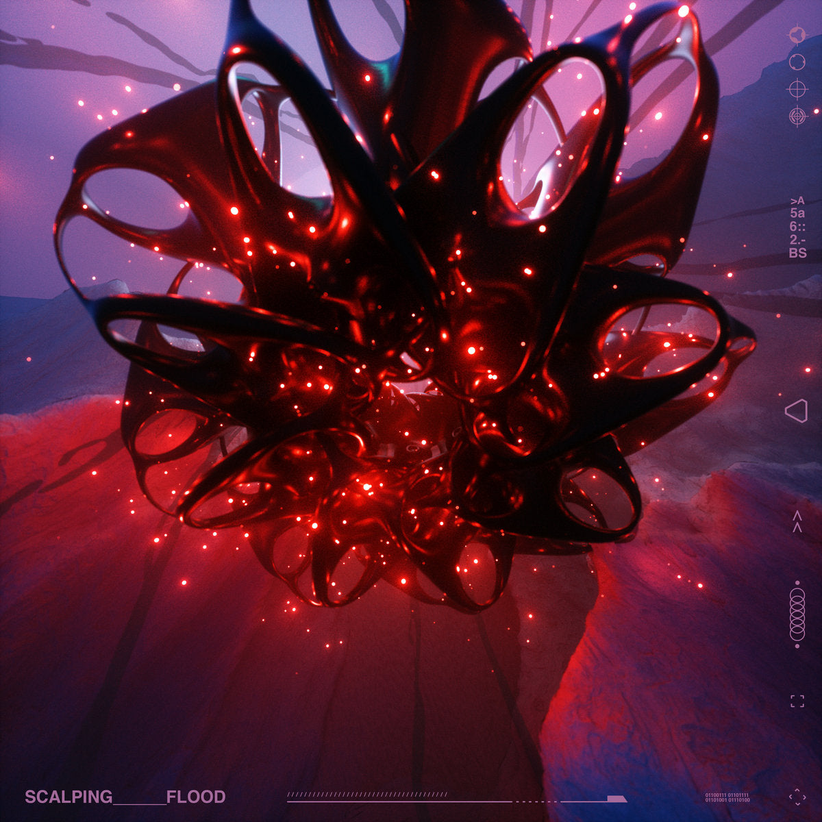 SCALPING - Flood [Translucent Violet Colour Vinyl]