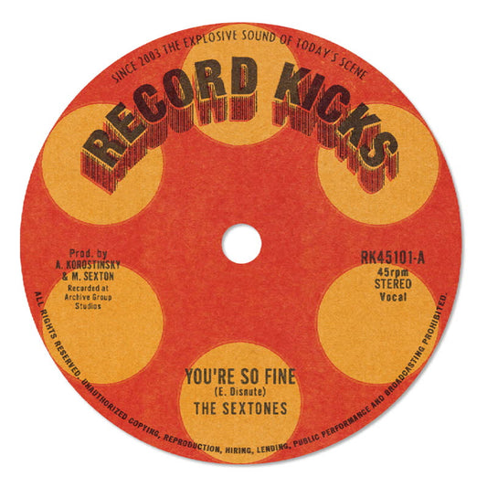 The Sextones - You're so Fine / Cowboys to Girl