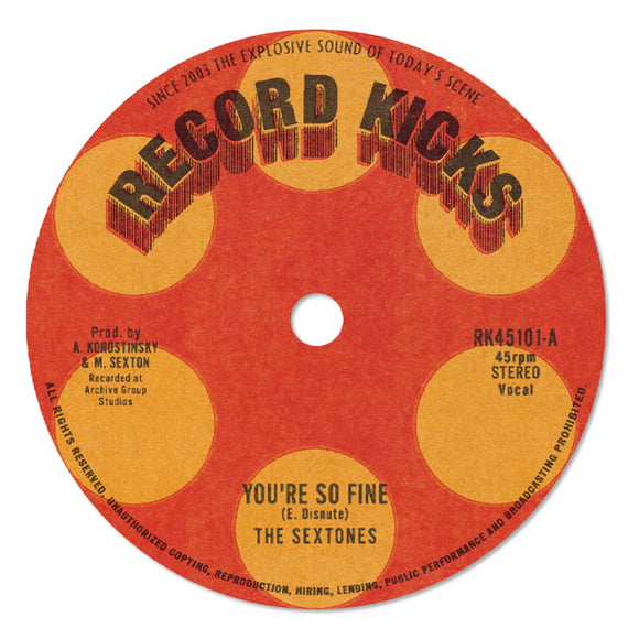 The Sextones - You're so Fine / Cowboys to Girl