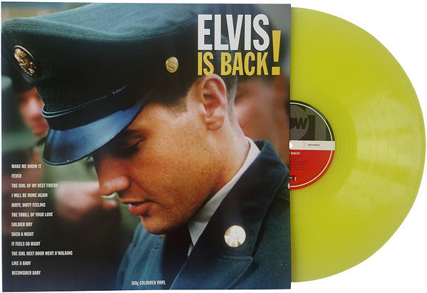 ELVIS PRESLEY - ELVIS IS BACK! (YELLOW VINYL)