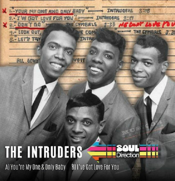 THE INTRUDERS - You're My One & Only Baby / I've Got Love For You