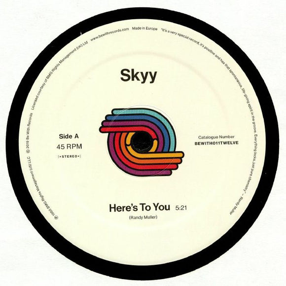SKYY - HERES TO YOU