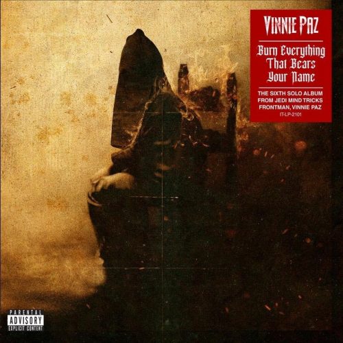 Vinnie Paz - Burn Everything That Bears Your Name (Black with Brown Splatter Gatefold Vinyl)