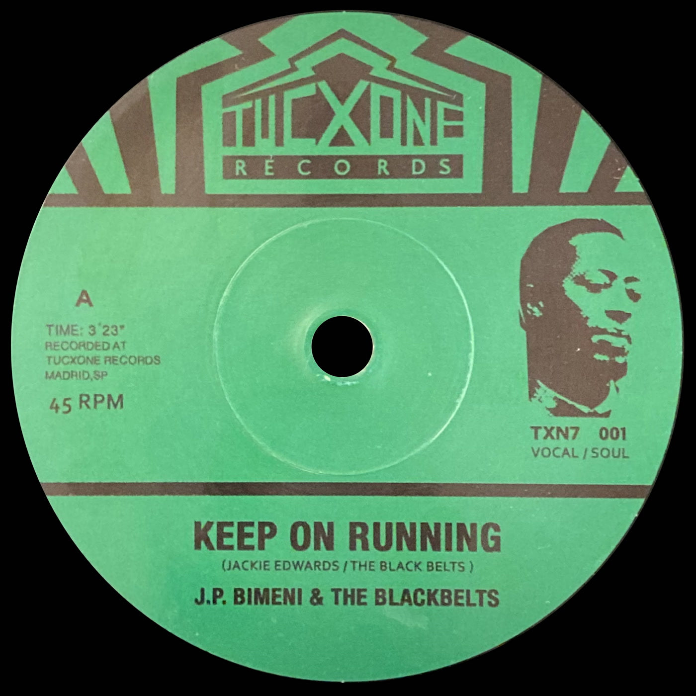 J.P. Bimeni & The Black Belts - Keep On Running