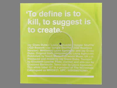 Jay Glass Dubs & Laura Agnusdei - Jungle Shuffle [Green Vinyl]