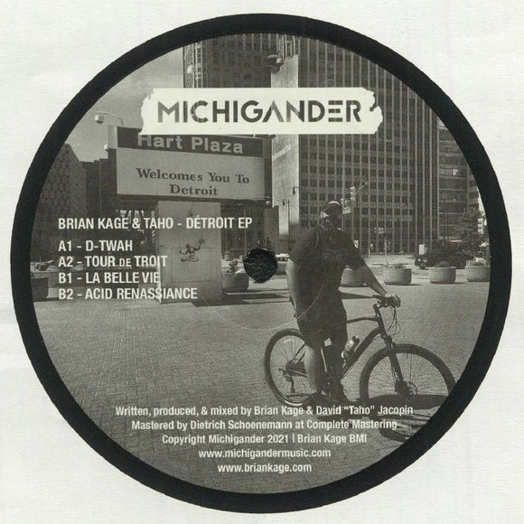 Brian KAGE / TAHO - Detroit EP