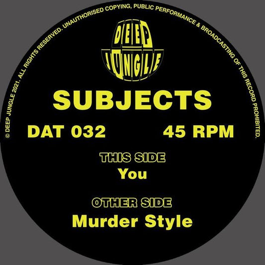 Subjects - Murder Style / You