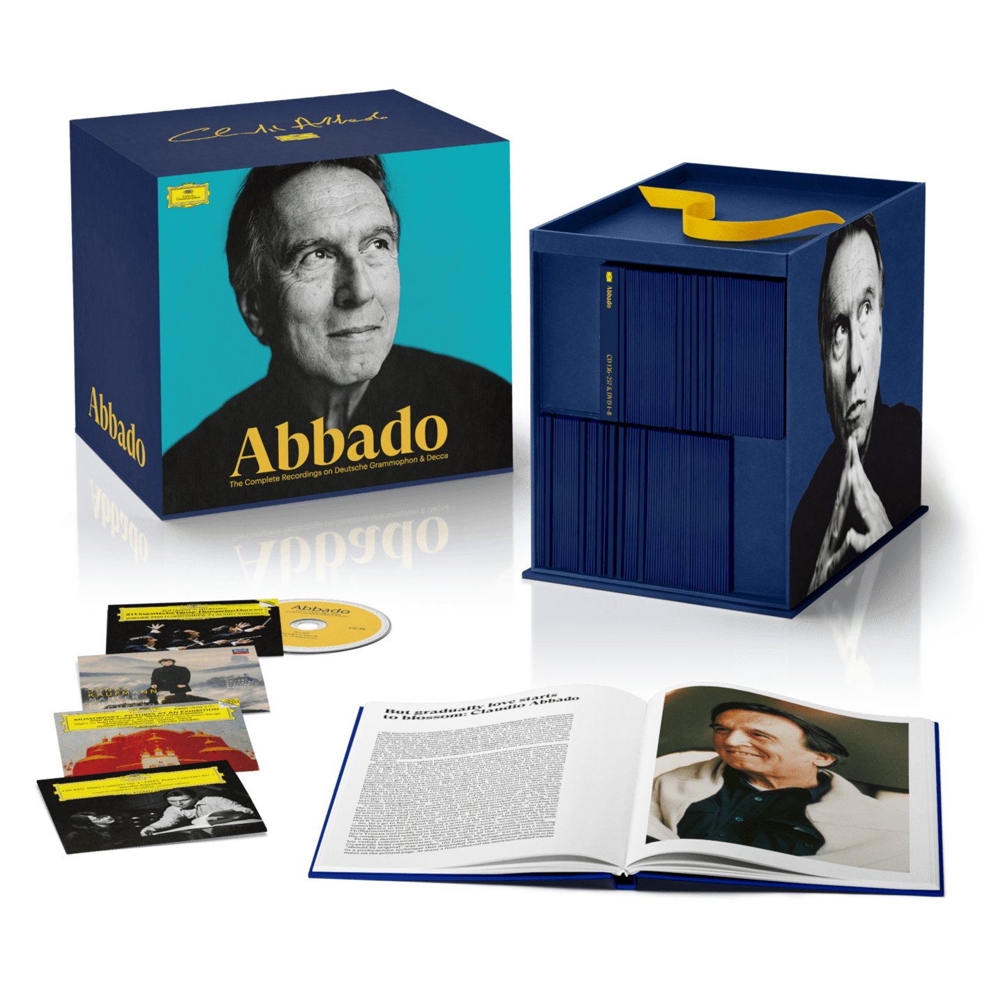 CLAUDIO ABBADO - THE COMPLETE RECORDINGS ON DEUTSCHE GRAMMOPHON [257CD+8DVD]