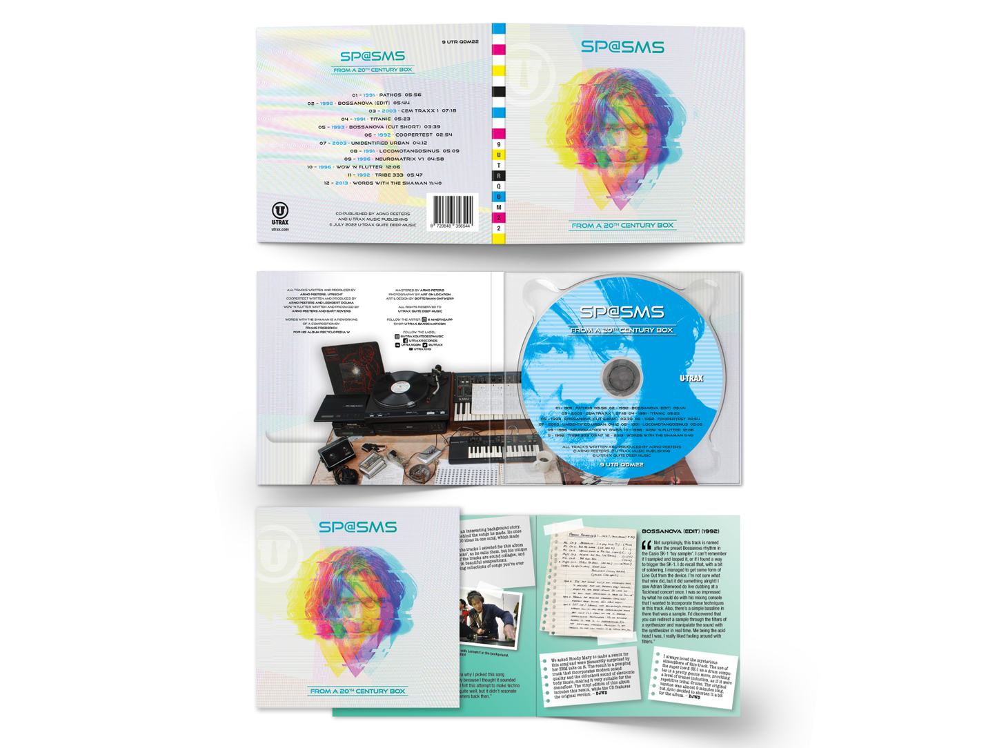 Sp@sms - From A 20th Century Box [CD]