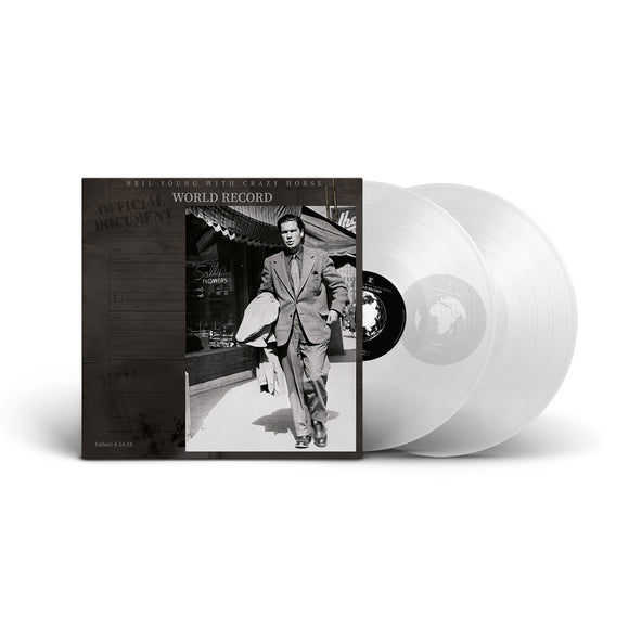 Neil Young with Crazy Horse - World Record [2LP Clear Vinyl]