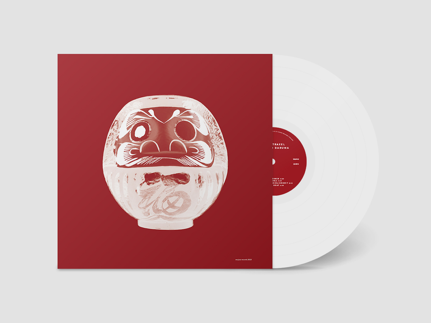 Lukas Traxel - One-Eyed Daruma [White Vinyl]