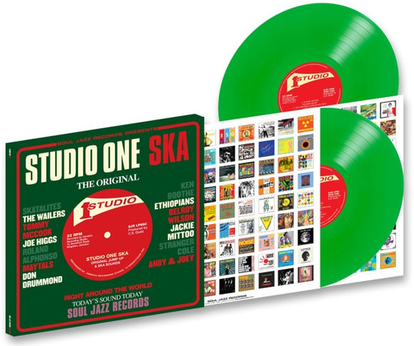 Soul Jazz Records Presents - STUDIO ONE SKA [2LP Green Vinyl]