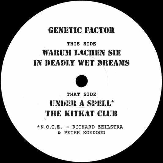 GENETIC FACTOR - Sampler