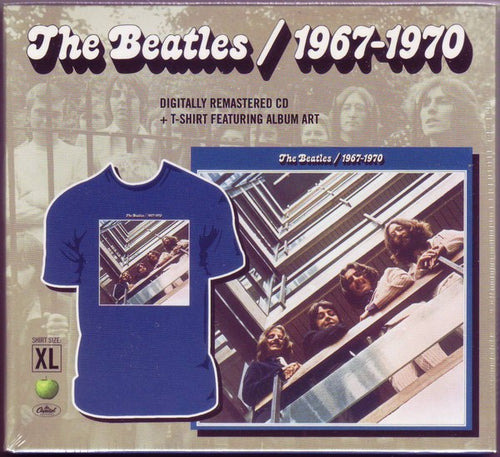 Beatles - 1967-1970 'Blue' + Ltd Ed. (T-Shirt/CD)