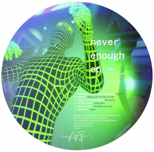 BENKLAWK / MABUTANA / PASSPORT / OWEN JAY / MELCHIOR SULTANA / TOMINORI HOSOYA / MANUEL COSTELA / DEEPBREATH - Never Enough EP