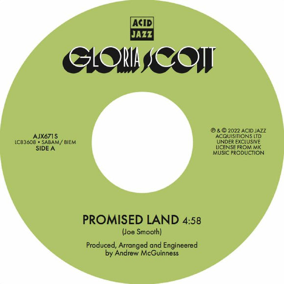 GLORIA SCOTT - Promised Land
