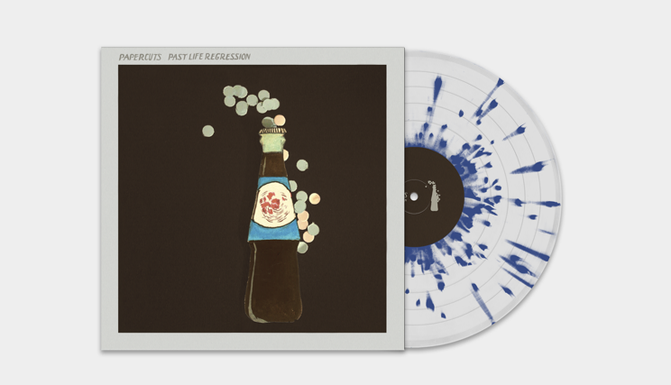 Papercuts - Past Life Regression [Grey Vinyl / Blue Splatter]