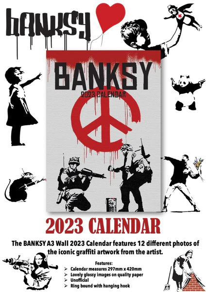 BANKSY - 2023 Calender