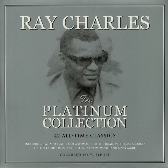 RAY CHARLES - THE PLATINUM COLLECTION (3LP WHITE VINYL)