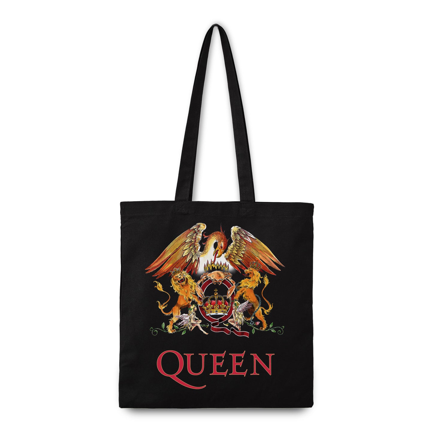 QUEEN - Queen Classic Crest Cotton Tote Bag