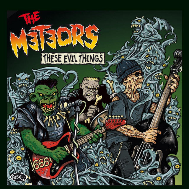 The Meteors - These Evil Things [Blue Curacao Vinyl]